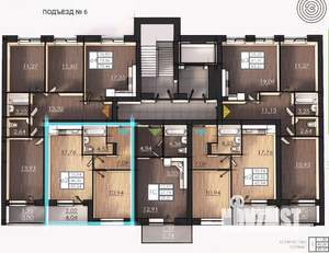 2-к квартира, вторичка, 62м2, 2/4 этаж