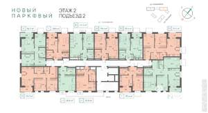 4-к квартира, вторичка, 75м2, 2/25 этаж