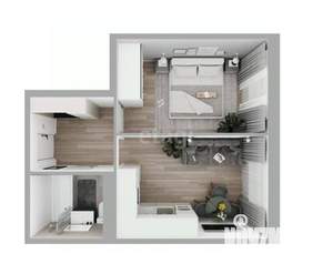 1-к квартира, вторичка, 36м2, 6/10 этаж