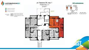 3-к квартира, вторичка, 64м2, 1/8 этаж