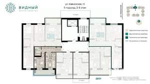 1-к квартира, вторичка, 38м2, 2/8 этаж