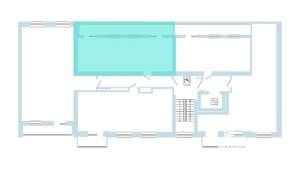 1-к квартира, вторичка, 52м2, 8/8 этаж