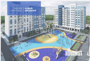 2-к квартира, строящийся дом, 54м2, 2/11 этаж