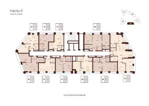 Студия квартира, строящийся дом, 30м2, 6/28 этаж