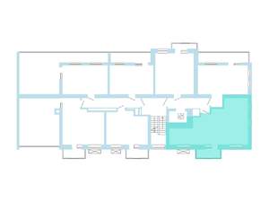 1-к квартира, вторичка, 54м2, 8/8 этаж