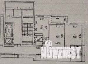 2-к квартира, вторичка, 65м2, 6/16 этаж