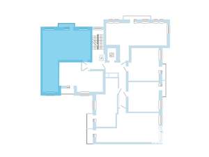 3-к квартира, вторичка, 78м2, 7/8 этаж