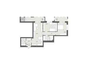 3-к квартира, строящийся дом, 82м2, 4/6 этаж