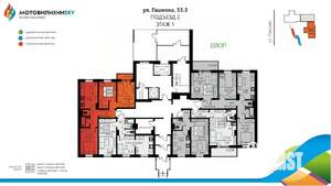 3-к квартира, вторичка, 61м2, 1/12 этаж