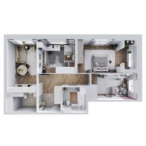 3-к квартира, вторичка, 79м2, 9/18 этаж
