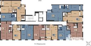 2-к квартира, вторичка, 38м2, 4/4 этаж