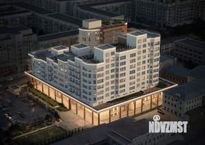 2-к квартира, строящийся дом, 97м2, 8/9 этаж