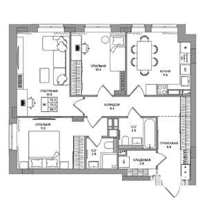 Фото квартиры на продажу (1)