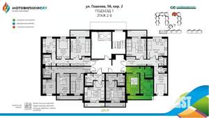 1-к квартира, вторичка, 31м2, 2/8 этаж