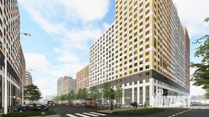3-к квартира, вторичка, 74м2, 22/25 этаж