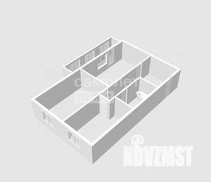 2-к квартира, вторичка, 57м2, 4/10 этаж