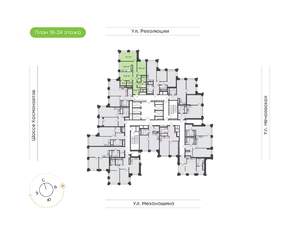 3-к квартира, вторичка, 81м2, 23/30 этаж