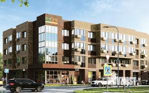 2-к квартира, строящийся дом, 45м2, 2/4 этаж