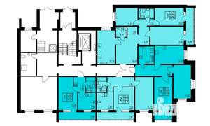 2-к квартира, вторичка, 46м2, 1/8 этаж