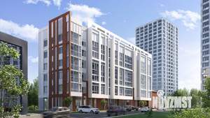 2-к квартира, строящийся дом, 52м2, 4/6 этаж