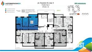 2-к квартира, вторичка, 56м2, 6/8 этаж