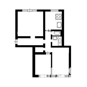 3-к квартира, вторичка, 66м2, 1/9 этаж