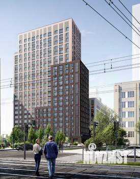 3-к квартира, строящийся дом, 64м2, 9/22 этаж