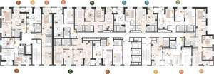 2-к квартира, вторичка, 46м2, 3/25 этаж