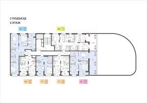 3-к квартира, вторичка, 79м2, 2/22 этаж