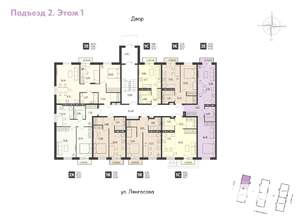 1-к квартира, вторичка, 31м2, 1/4 этаж