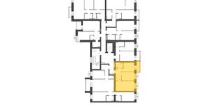 2-к квартира, вторичка, 51м2, 4/9 этаж