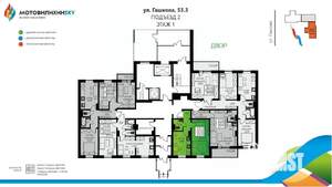 1-к квартира, вторичка, 34м2, 1/12 этаж