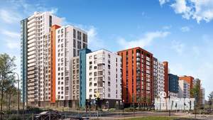 2-к квартира, строящийся дом, 38м2, 10/22 этаж