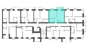 1-к квартира, вторичка, 41м2, 2/8 этаж