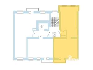 2-к квартира, вторичка, 72м2, 3/8 этаж