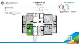 1-к квартира, вторичка, 24м2, 1/8 этаж