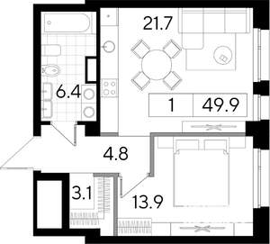 Фото квартиры на продажу (1)