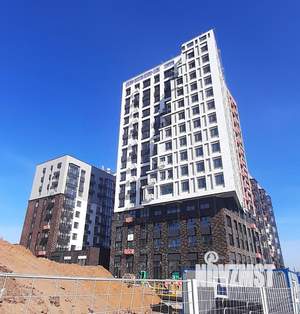 1-к квартира, строящийся дом, 41м2, 3/9 этаж