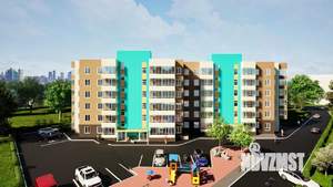 1-к квартира, вторичка, 37м2, 2/6 этаж