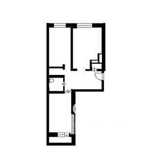 1-к квартира, вторичка, 42м2, 10/10 этаж