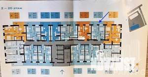 2-к квартира, вторичка, 32м2, 13/20 этаж