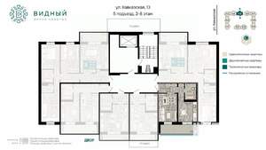 1-к квартира, вторичка, 36м2, 7/8 этаж