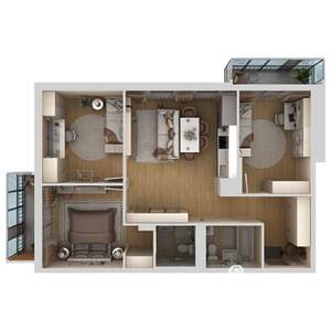 4-к квартира, вторичка, 76м2, 5/9 этаж