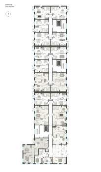 3-к квартира, вторичка, 58м2, 2/6 этаж