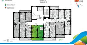 1-к квартира, вторичка, 34м2, 7/12 этаж