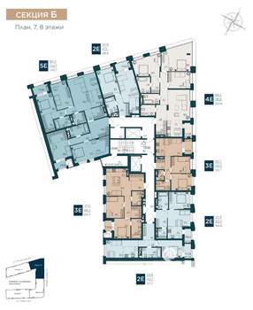 3-к квартира, вторичка, 69м2, 8/9 этаж