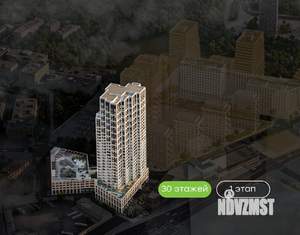 2-к квартира, вторичка, 64м2, 12/30 этаж