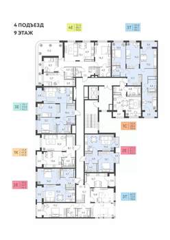 Студия квартира, вторичка, 31м2, 9/22 этаж