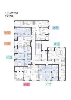 Студия квартира, вторичка, 31м2, 9/22 этаж