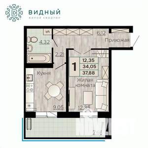 Фото квартиры на продажу (1)